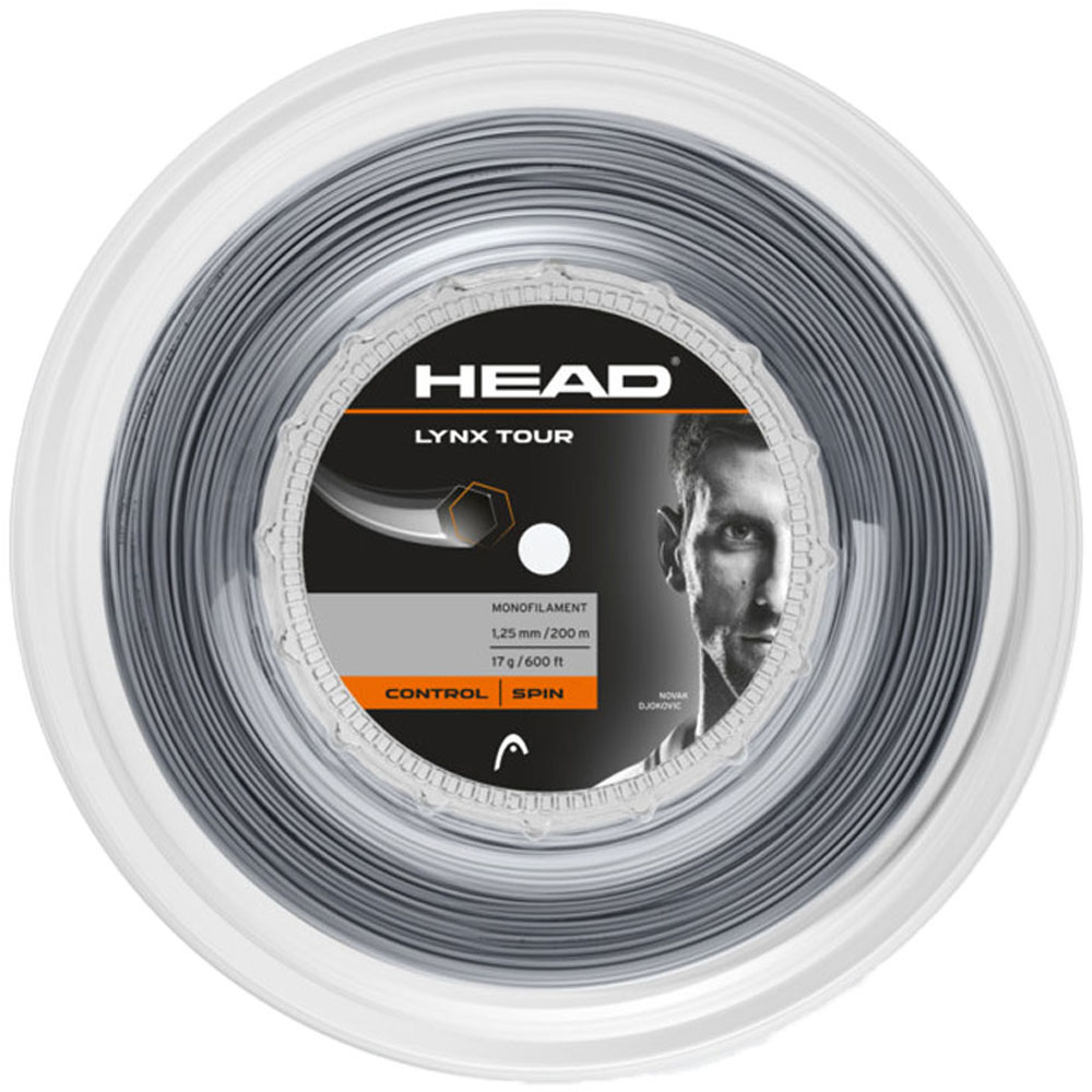 【4月18日まで 最大4％OFFクーポン＆P最大10倍】 ヘッド HEAD テニス 硬式テニスストリング リンクス ツアー リール 200m 281799 GR