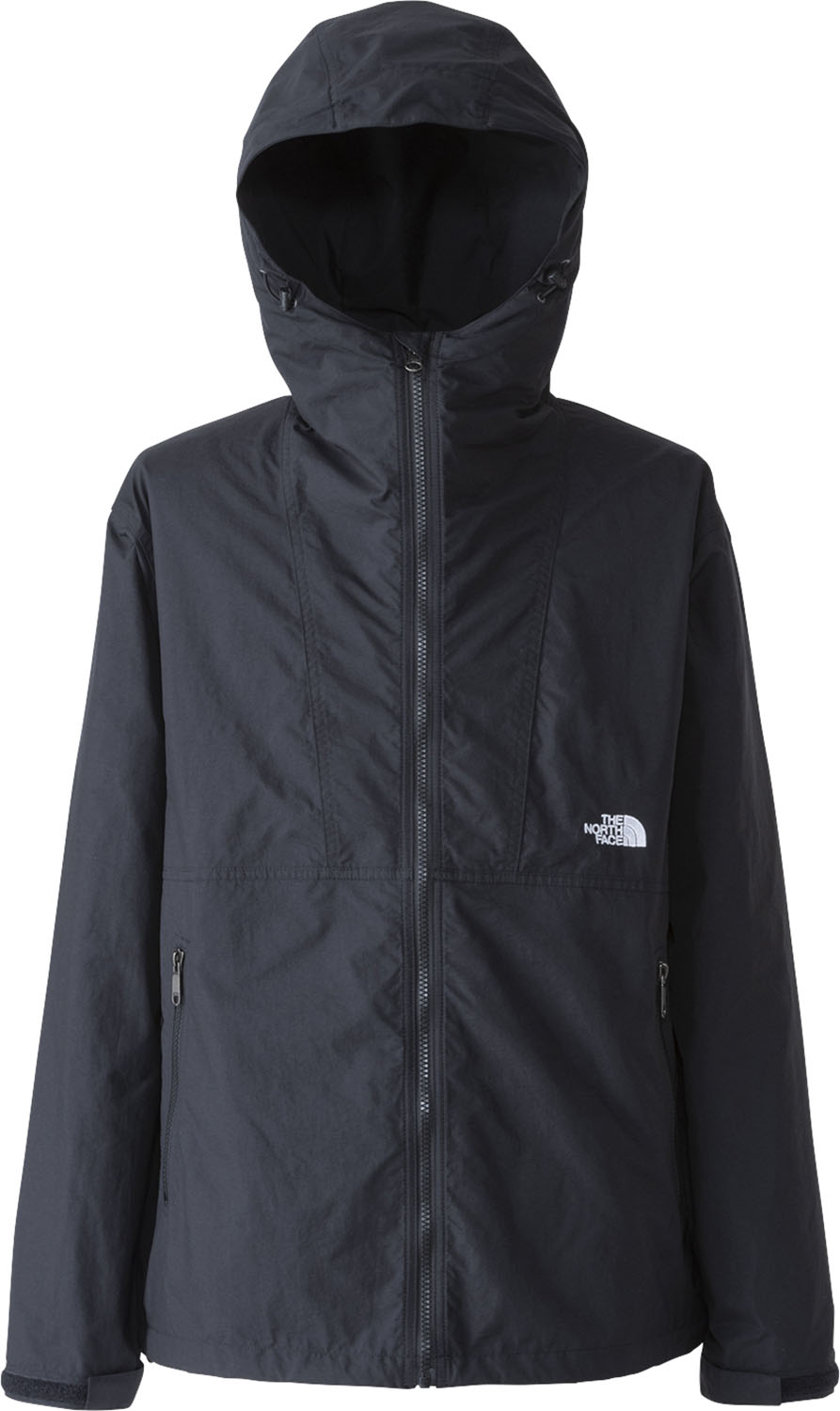 THE NORTH FACE ノースフェイスアウトドアコンパクトジャケット Compact Jacket シェルジャケット 軽量 撥水 はっ水  フード付きNP72230K 愛用