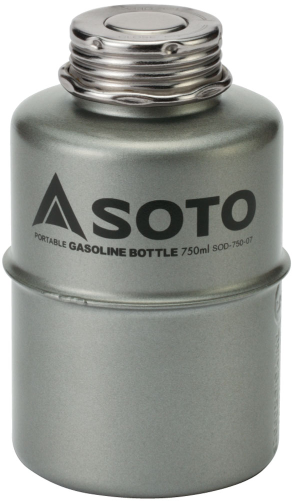 【4月20日 最大4％OFFクーポン＆P最大10倍】 ソト SOTO アウトドア ポータブルガソリンボトル750ml SOD-750-07 燃料ボトル 容器 登山 トレッキング キャンプ ツーリング BBQ バーベキュー 防災 災害対策 SOD75007