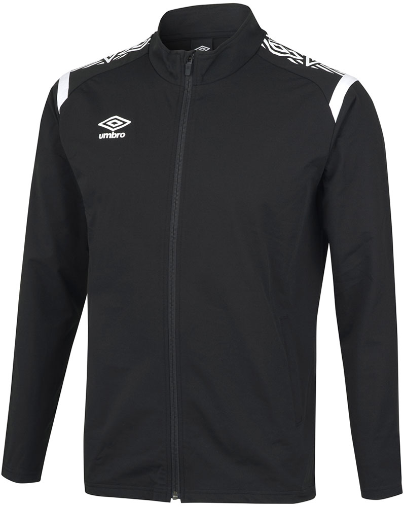【4月10日まで 最大4％OFFクーポン＆P最大10倍】 アンブロ umbro サッカー サッカー ジュニア ウォームアップジャケット UAS2350J BKWH