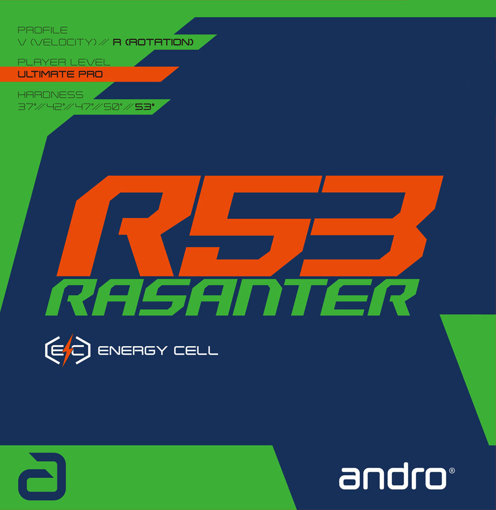 【4月18日まで 最大4％OFFクーポン＆P最大10倍】 アンドロ andro 卓球 RASANTER R53 グリーン 110021092