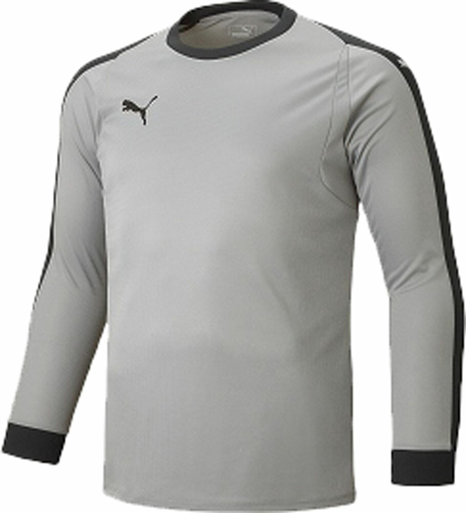 【4月18日まで 最大4％OFFクーポン＆P最大10倍】 プーマ PUMA サッカー LIGA GK シャツ パッドツキ フットサル キーパーシャツ トップス ウエア ゴールキーパー 吸水速乾 ドライ ロゴ 部活 クラブ活動 サークル 着替え 729965 05