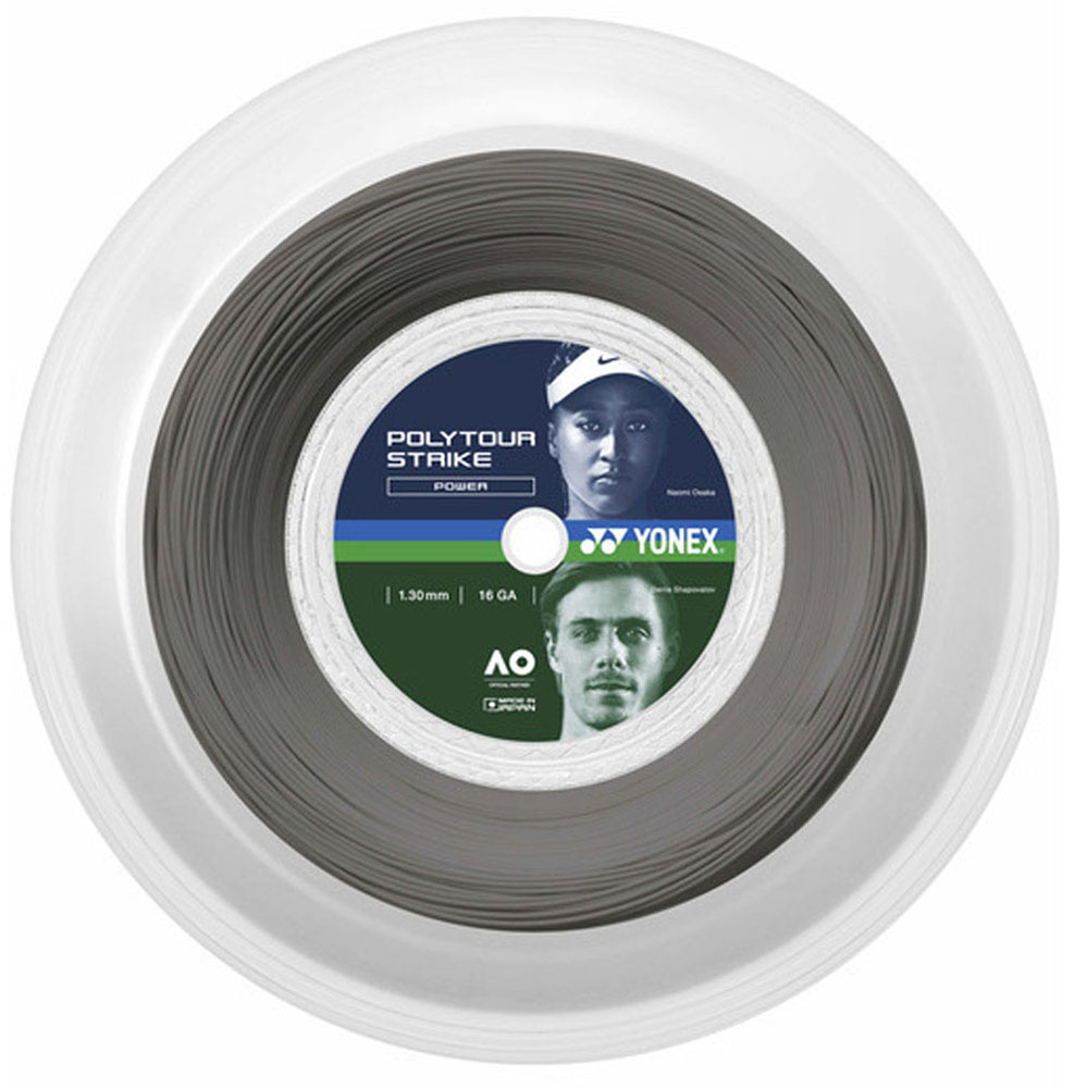 【4月18日まで 最大4%OFFクーポン&P最大10倍】 ヨネックス YONEX テニス ポリツアー ストライク 130 200M POLY TOUR STRIKE 硬式 ガット ストリング モノフィラメント 部活 練習 トレーニング 200mロール PTST130R2 405