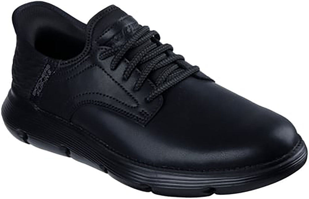 【4月10日まで 最大4%OFFクーポン&P最大10倍】 スケッチャーズ SKECHERS スリップインズ ガルザ ガービン メンズ スニーカー 靴 シューズ ウォーキング レザースニーカー ローカット ビジネス 通勤 ハンズフリー メモリーフォーム 205046 BBK