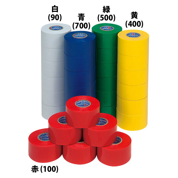 【4月10日まで 最大4％OFFクーポン＆P最大10倍】 エバニュー EVERNEW ラインテープ40V 6巻入 体育 授業 体育授業 体つくり 部活 運動 ラインテープ EKA059 400 4,680円