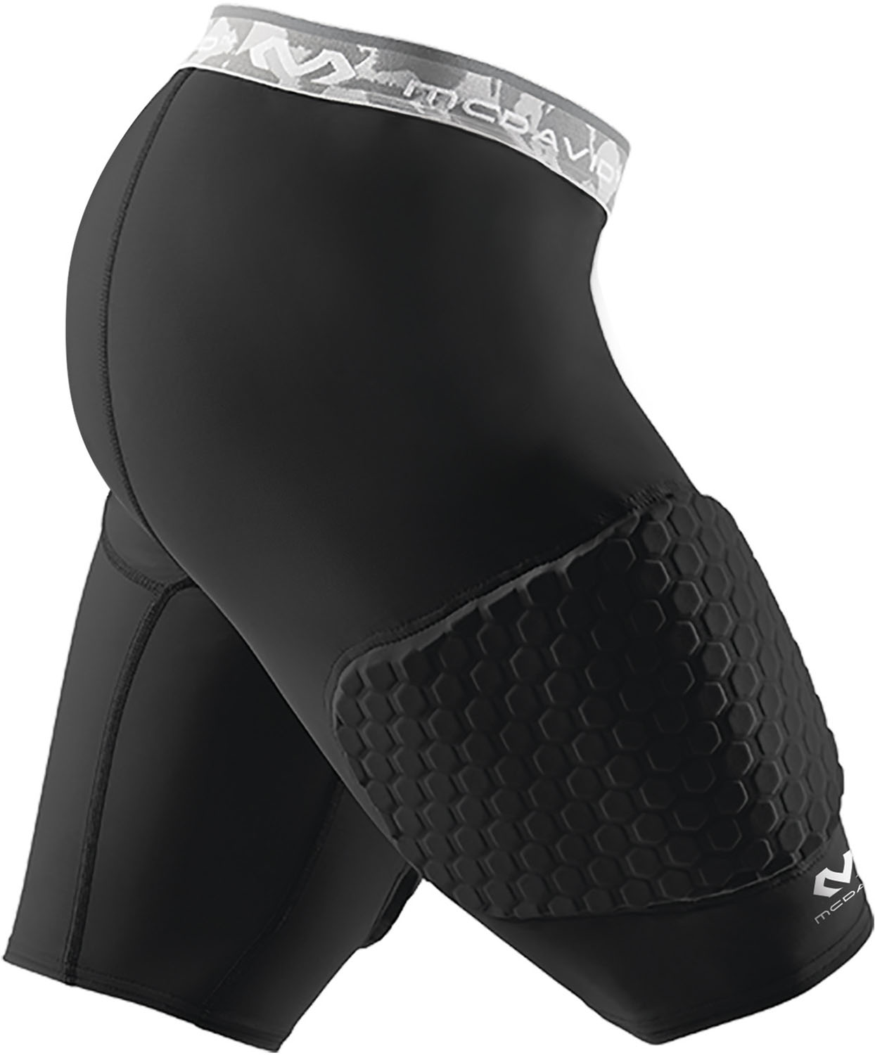 【4月10日まで 最大4％OFFクーポン＆P最大10倍】 マクダビッド McDavid インナーパンツ HEX サッドショーツ EX ライト コンプレッション スパッツ タイツ パッド 付 腰骨 尾骨 ふともも 打撲 衝撃吸収 保護 着圧 吸汗速乾 M7991EXL