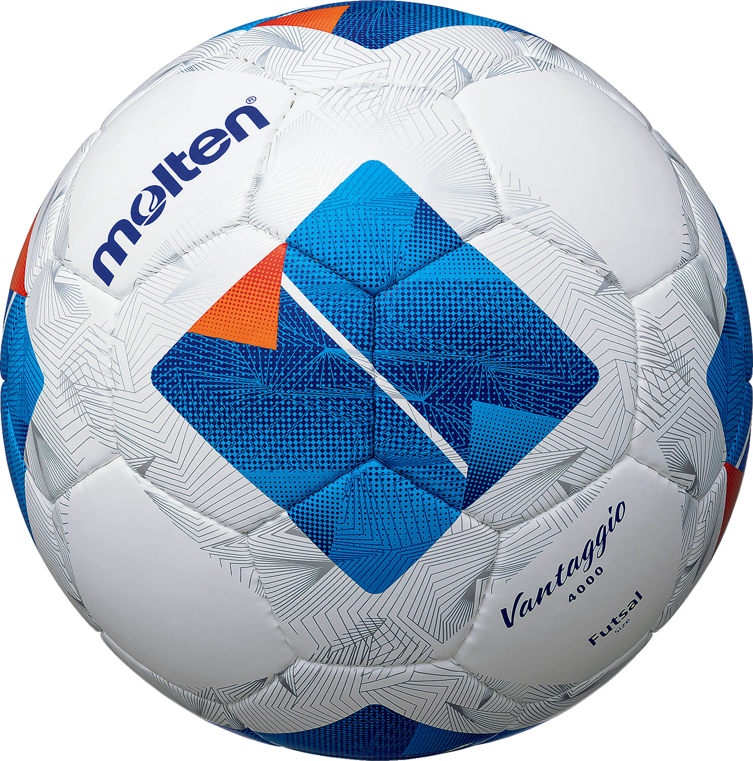 【4月20日 最大4％OFFクーポン＆P最大10倍】 モルテン molten フットサル ヴァンタッジオ フットサル 4000 ボール 球 耐久性 アセンテック シンメトリー 公式試合球 ホワイト ブルー フットサルボール U-15 U-18 大学 F9N4000