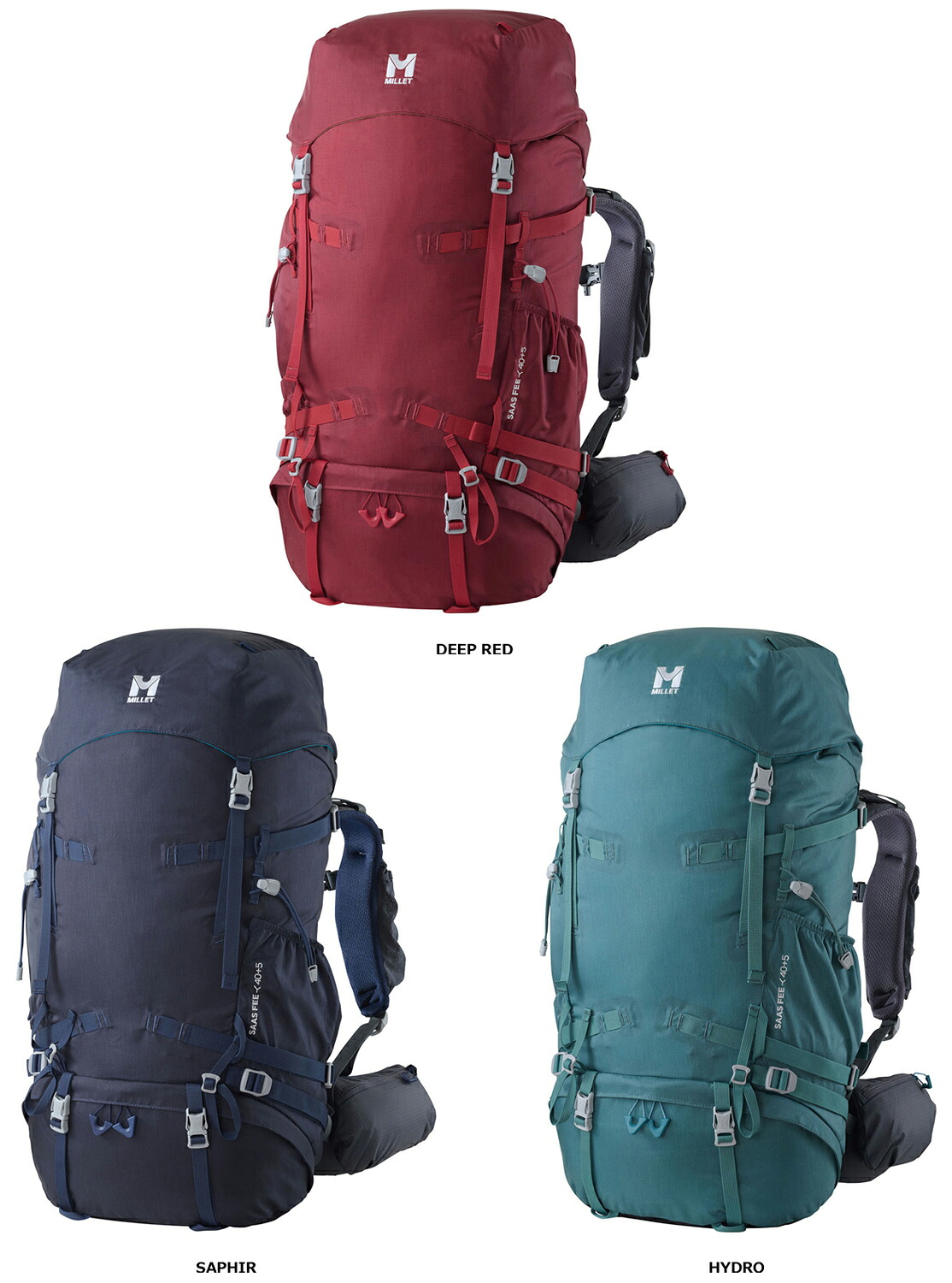 【7月26日2時まで 最大4%OFFクーポン&P最大10倍】 ミレー MILLET アウトドア バックパック レディース サース フェー NX 40+5 W SAAS FEE リュック デイパック バッグ 鞄 かばん 登山 ハイキング メンズ レディース MIS0755|ゴトウスポーツ(SPG-SPORTS)