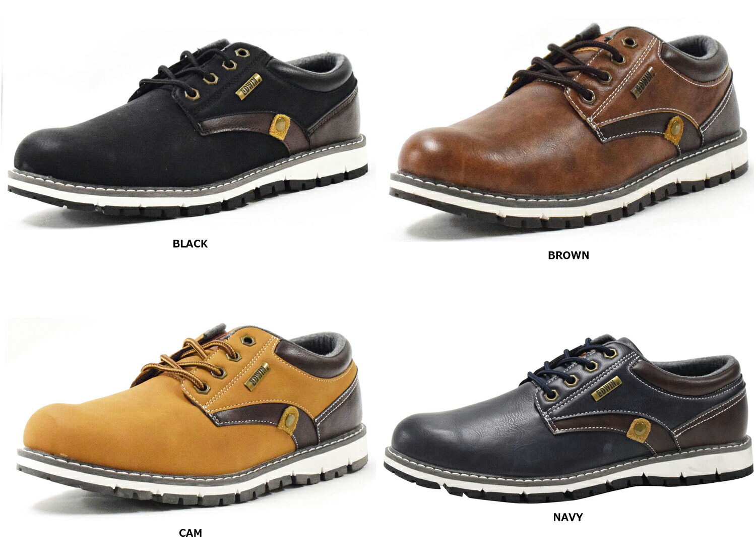 【4月10日まで 最大4％OFFクーポン＆P最大10倍】 エドウィン EDWIN EDWIN カジュアルスニーカー EDW-7980 EDW7980