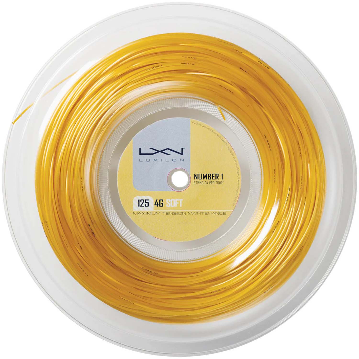 【4月18日まで 最大4％OFFクーポン＆P最大10倍】 ウイルソン Wilson テニス テニス ストリングス 4 G SOFT 125 REEL WRZ990143