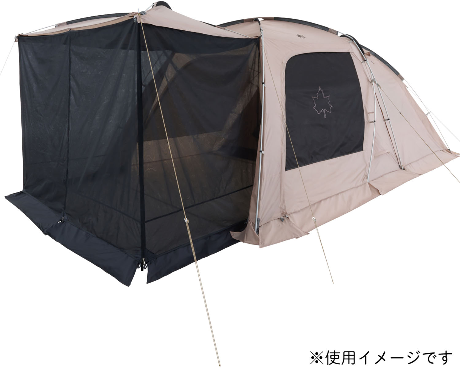 【7月26日2時まで 最大4%OFFクーポン&P最大10倍】 ロゴス LOGOS アウトドア neos/Tradcanvasデビルブロックルーム ST-BC ドゥーブルXL用 メッシュ テントオプション スペース拡張 虫よけ 熱中症対策 紫外線 キャンプ 71206003|ゴトウスポーツ(SPG-SPORTS)