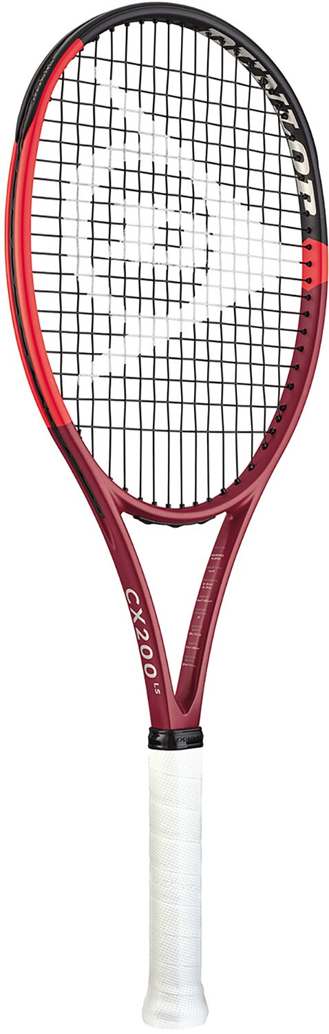 【4月20日 最大4％OFFクーポン＆P最大10倍】 ダンロップ DUNLOP テニス 硬式テニスラケット 24CX200 LS フレームのみ DS22403 G1 レッド×ブラック 部活 クラブ活動 サークル 練習 試合 大会 トレーニング DS22403