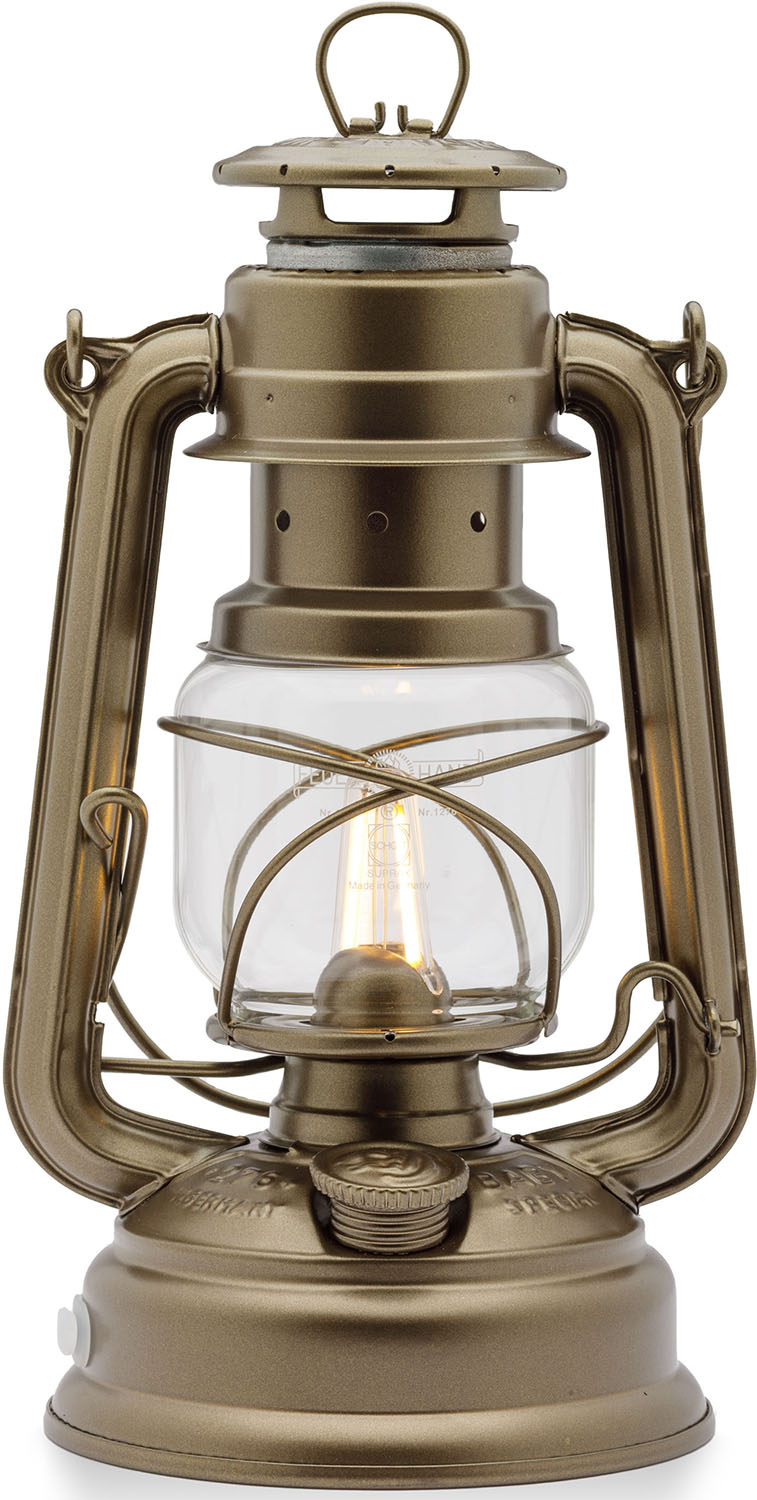 【4月14日20時から 最大4％OFFクーポン＆P最大10倍】 フュアハンド FEUERHAND アウトドア LEDランタン ベイビースペシャル276 サプリーム ブロンズ 照明 炎の形を再現 キャンプ バーベキュー 野外 屋外 室内 インテリア 防災 停電対策 災害対策 14030