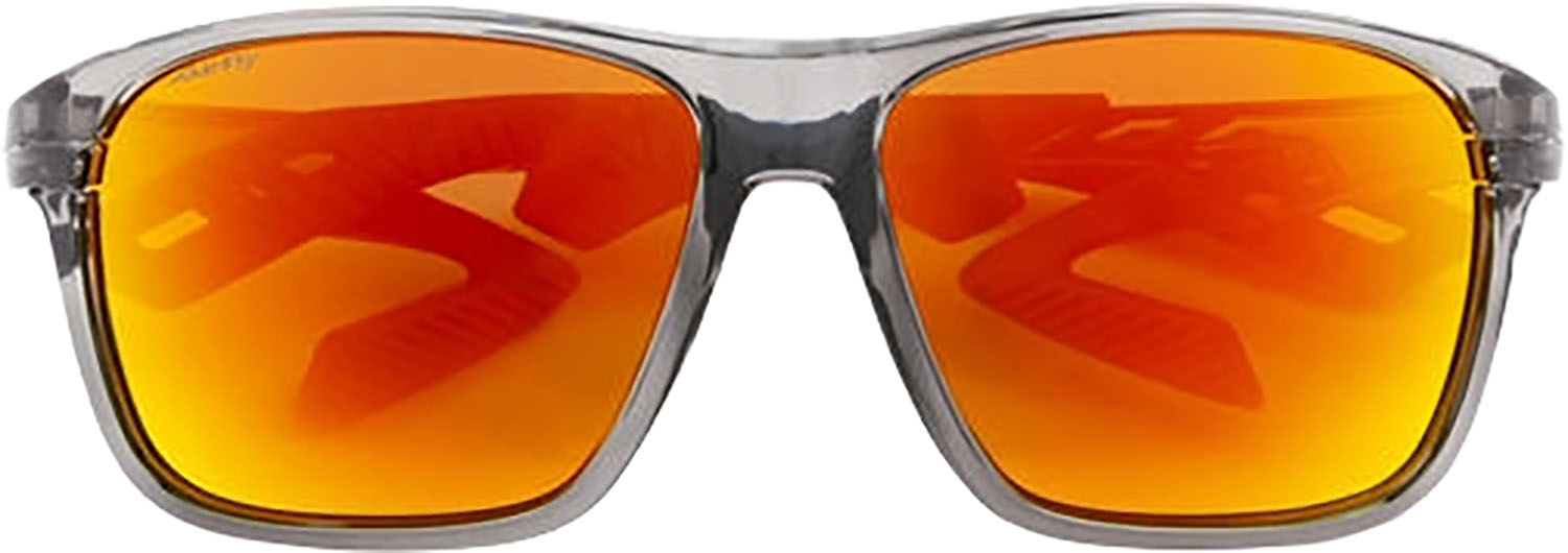 【4月10日まで 最大4％OFFクーポン＆P最大10倍】 エアフライ Airfly AIRFLYスポーツサングラスAF402アンバーミラーレンズ組込みセット クリアーアッシュ×アンバーミラー 鼻パッド無い UVカット99以上 熱中症対策 AF402C2AM