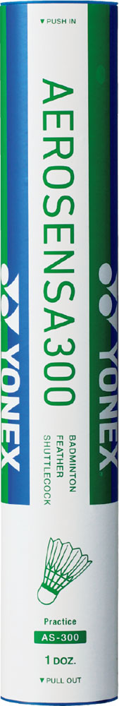 Yonex 最大95％オフ！ ヨネックスバドミントン水鳥シャトル 安い エアロセンサ300 AS300 AS‐300 1ダース