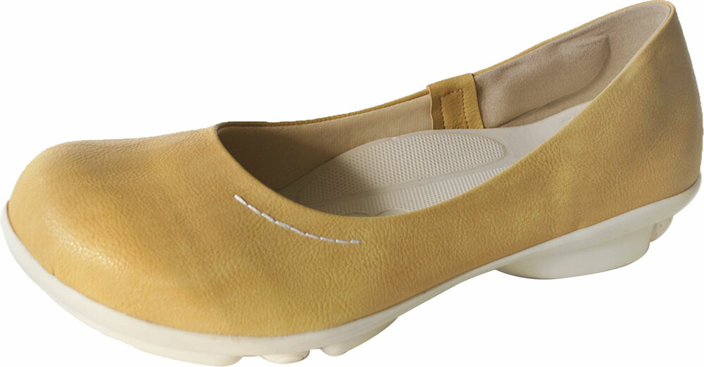 ツヴォル 2ball TB-101 プレーンパンプス レディース TB101 YEL画像