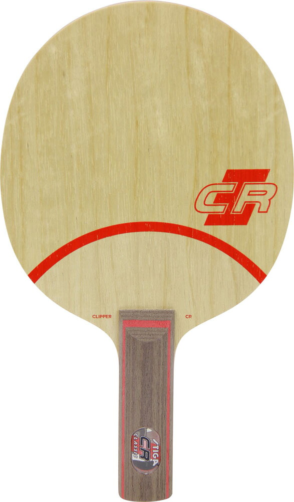 【4月14日20時から 最大4%OFFクーポン&P最大10倍】 スティガ STIGA 卓球 シェークラケット CLIPPER CR WRB クリッパー ストレート オフェンシブ 7枚合板 木材 グリップ JTTA 日本卓球協会 公認 部活動 クラブ 202537