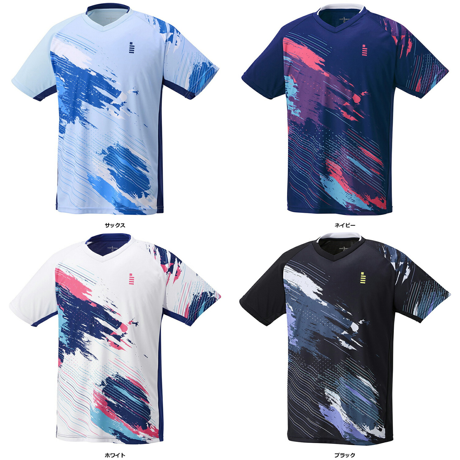 楽天市場】ゴーセン GOSEN メンズ レディース ゲームシャツ ホワイト