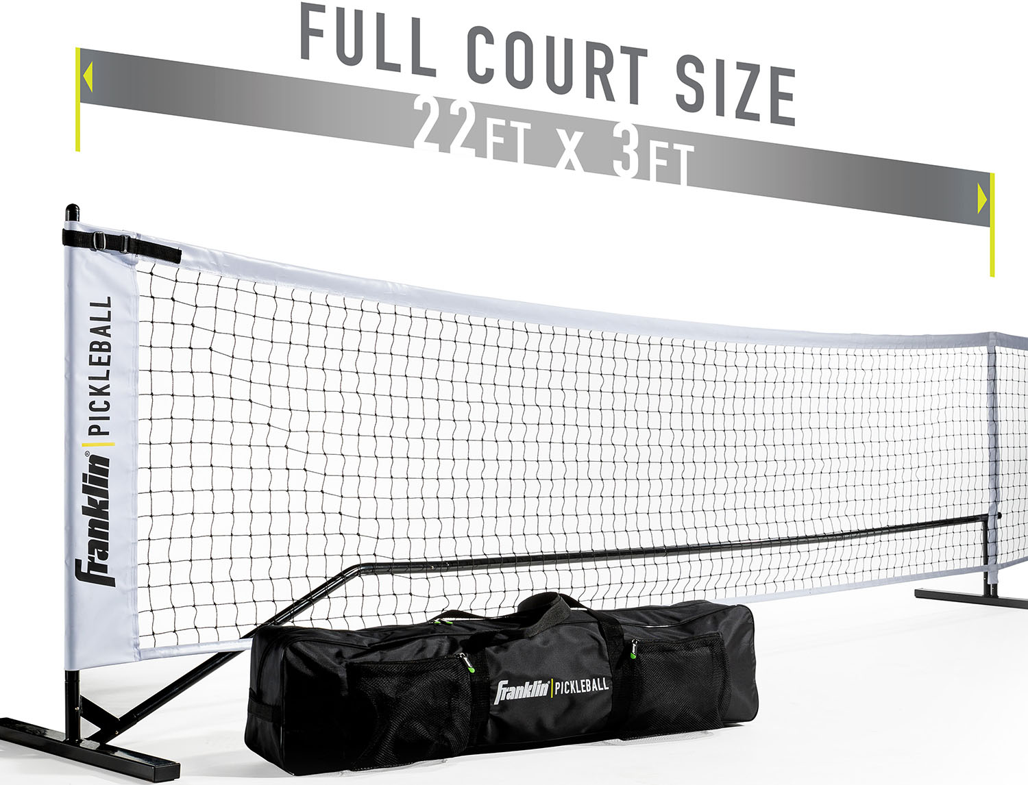 フランクリン Franklin オフィシャルサイズネット Official Size Net 生涯スポーツ 球技 ピックルボール ネット ポータブル 持ち運び 屋内用 屋外用 USAPA公認 52840