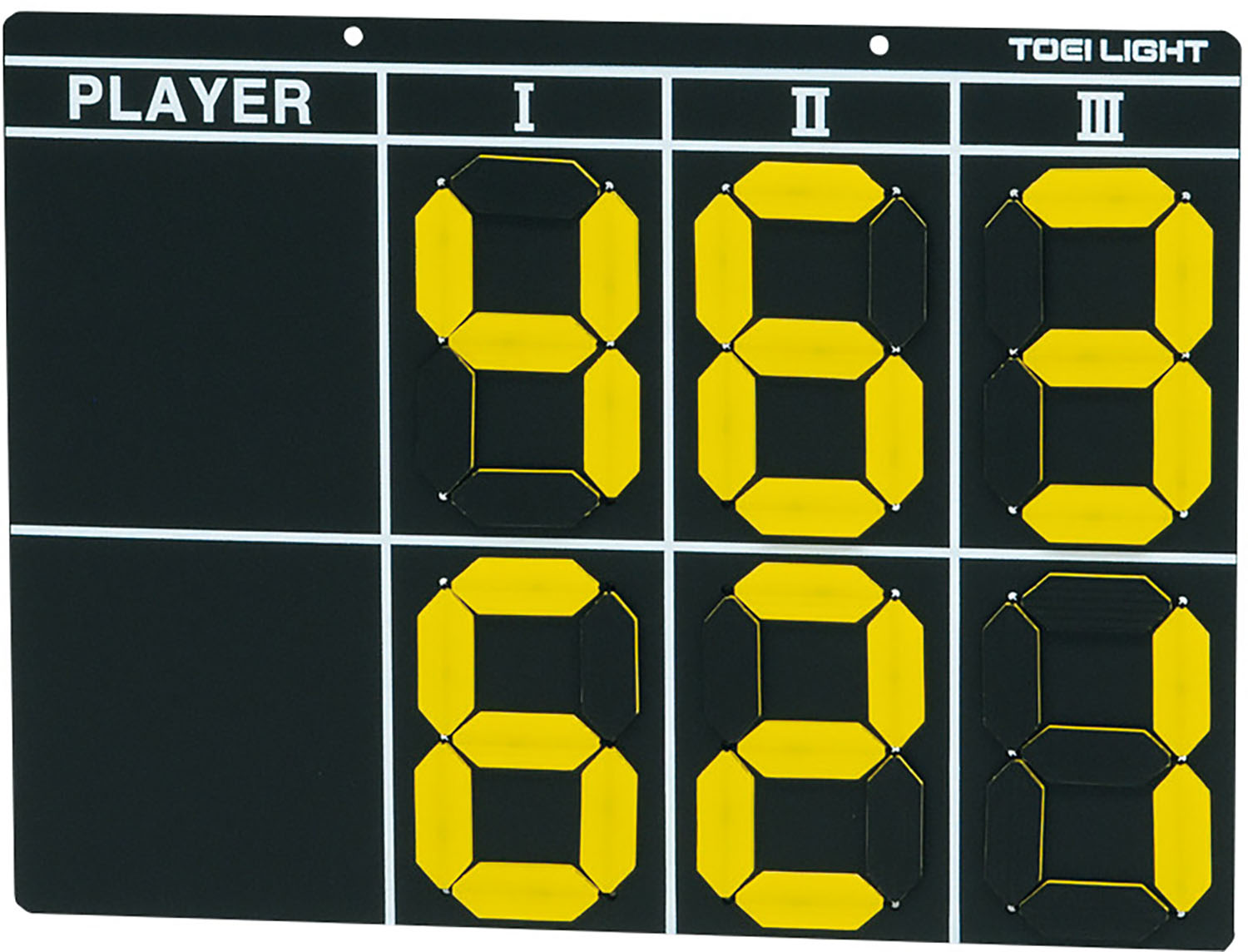 [TOEI(トーエイ) テニスコート用品 ][送料別途]テニス得点板3 B-2028 楽天市場】テニスコート用品 TOEI(トーエイ) [送料別途]テニス得点板3