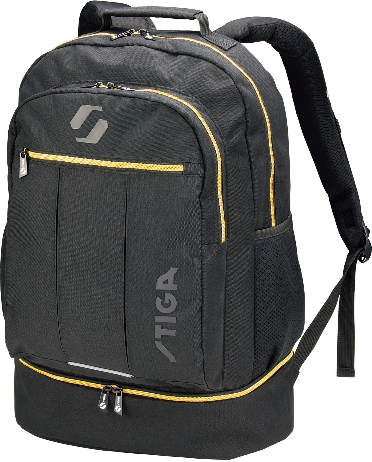 stiga(スティガ) リュックサックライバルJP BIG GD 卓球バックパック (1422020285) 楽天市場】STIGA スティガ ライバルJP BIG ブラック／ゴールド 卓球