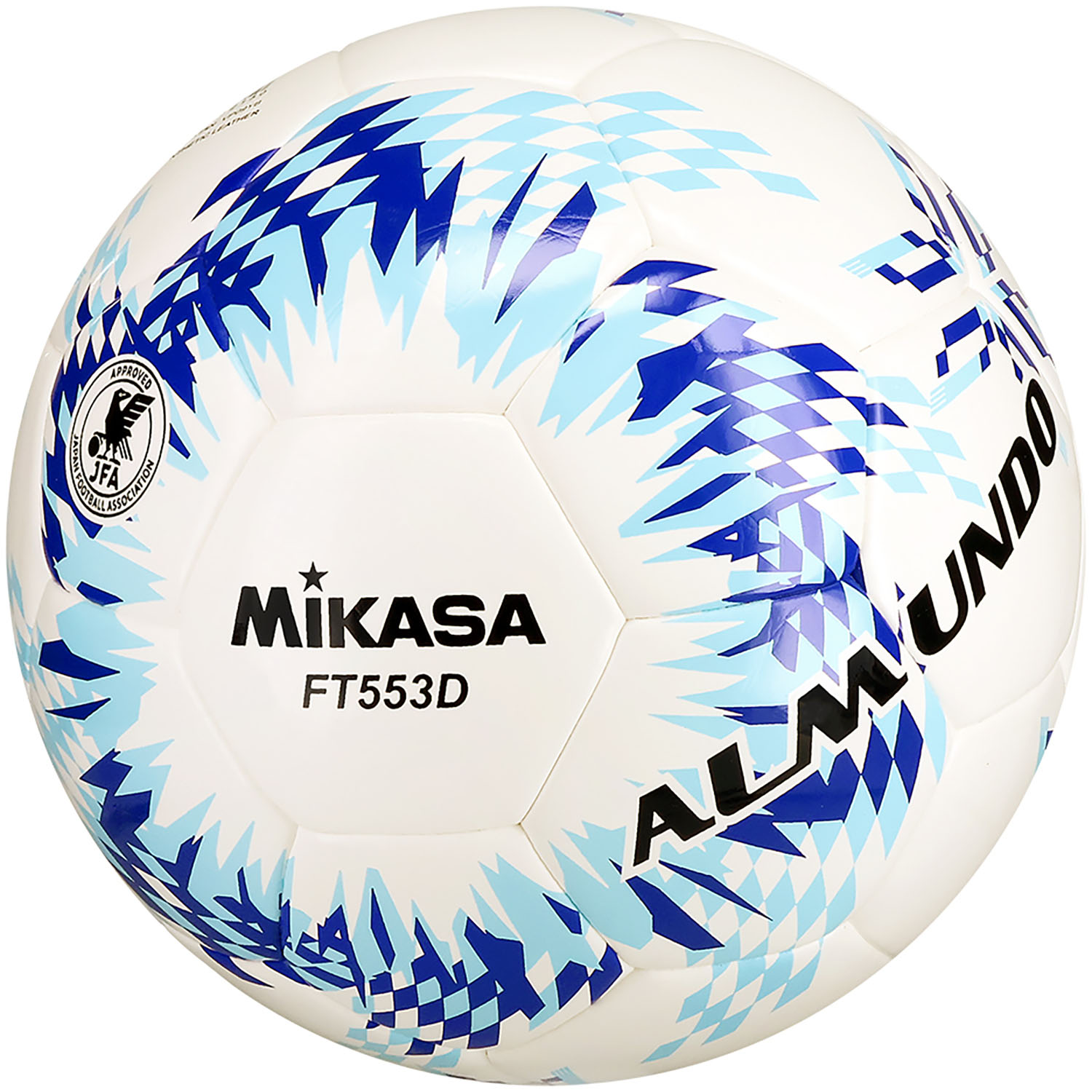 【4月20日 最大4％OFFクーポン＆P最大10倍】 ミカサ MIKASA サッカー サッカー5号ALMUNDO 検定球 シームロック 青ライトブルー FIFA ボール フット 中学生 高校生 クラブ 部活 大学 社会人 公認球 高耐久 耐水 FT553DBLLB