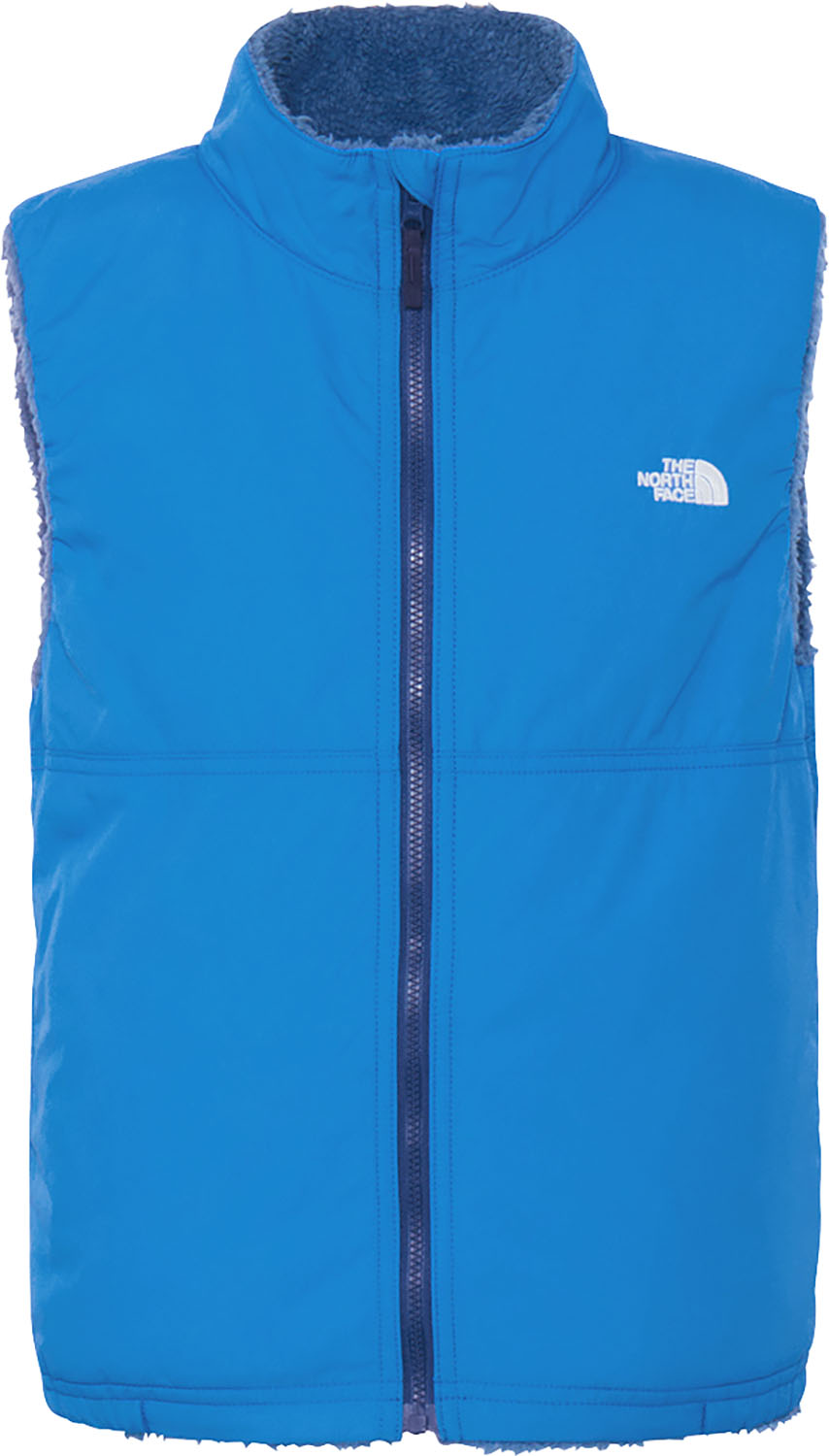 【4月20日 最大4％OFFクーポン＆P最大10倍】 ザ・ノース・フェイス THE NORTH FACE アウトドア キッズ リバーシブルコージーベスト 子供 ジュニア フリース アウター 上着 チョッキ ノースリーブ 軽量 撥水 秋冬 防寒着 通学 おでかけ キャンプ NYJ82533