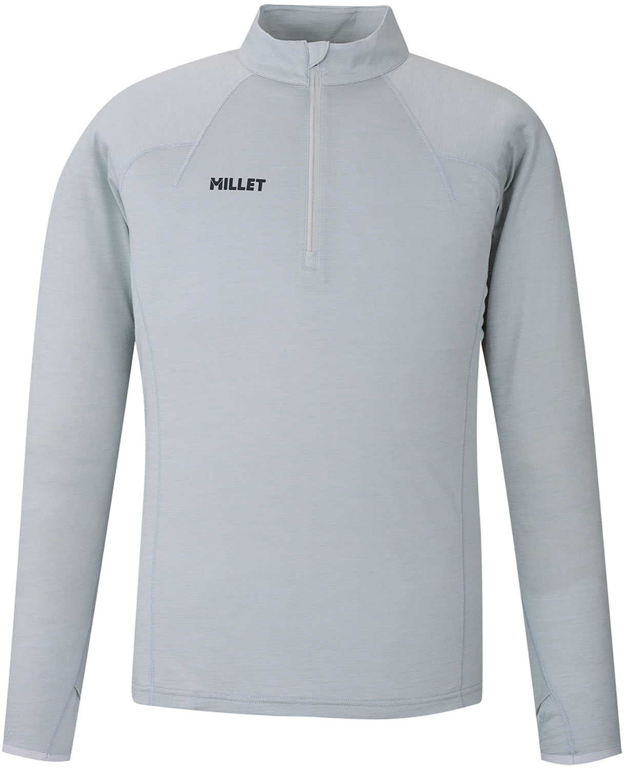 【7月26日2時まで 最大4%OFFクーポン&P最大10倍】 ミレー MILLET アウトドア UBIC WOOL ZIP LS M ベースレイヤー ロングスリーブ 長袖 トレッキング アルパインクライミング 速乾性 耐久性 メリノウール 保温 調湿 消臭 MIV03183|ゴトウスポーツ(SPG-SPORTS)