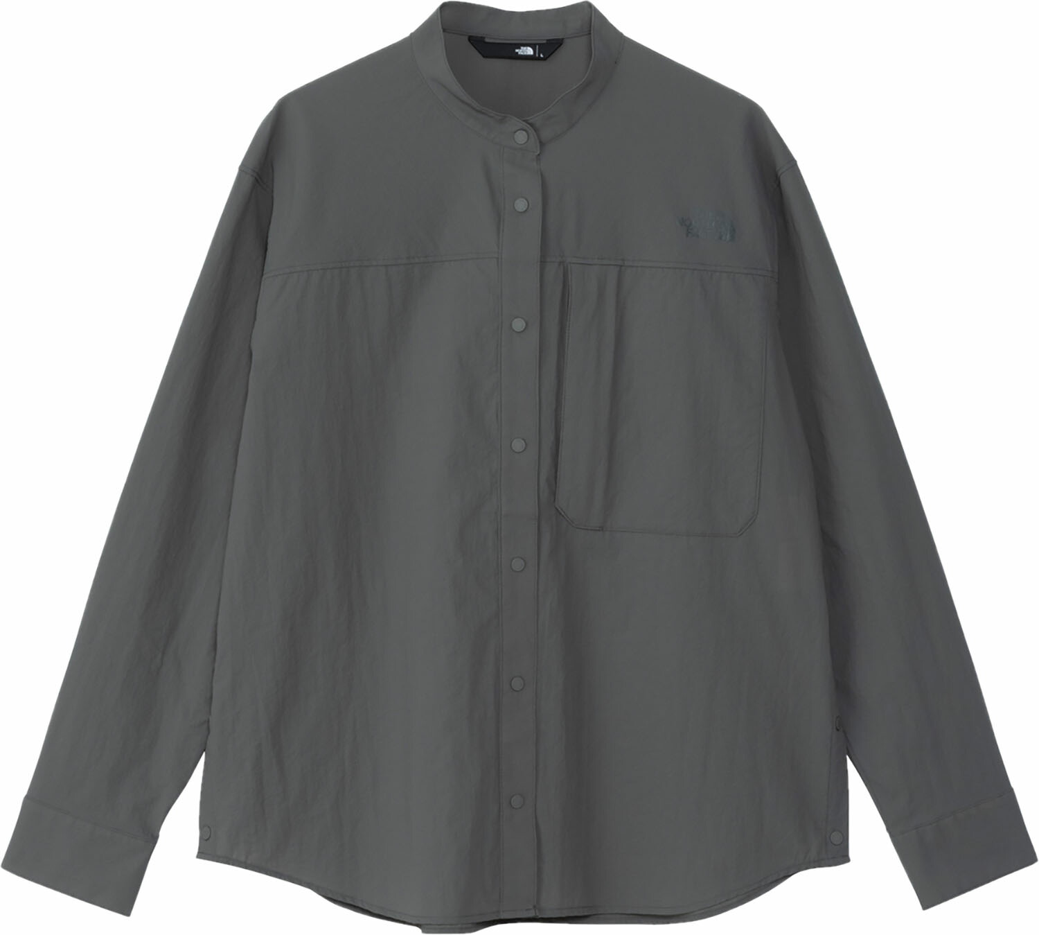 【7月26日2時まで 最大4％OFFクーポン＆P最大10倍】 ザ・ノース・フェイス THE NORTH FACE アウトドア ハイカーズシャツ レディース 長袖 トップス 襟付き 高ストレッチ性 お出かけ 普段着 シンプル 無地 胸ポケット ハイキング キャンプ レジャー NRW12601｜ゴトウスポーツ（SPG-SPORTS）