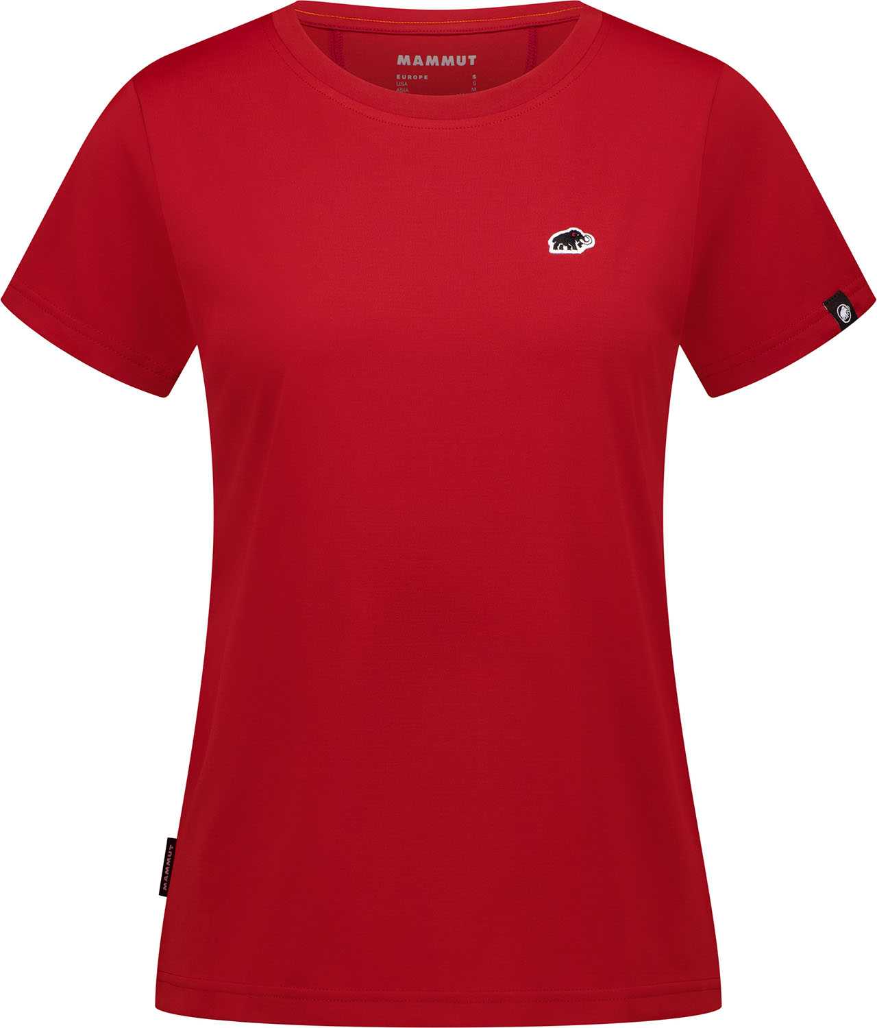 マムート MAMMUT アウトドア エッセンシャル Tシャツ アジアンフィット レディース 女性 ウィメンズ 半袖Tシャツ 速乾 UPF50+ ノーアイロン ロゴ トップス 1017-05090 101705090