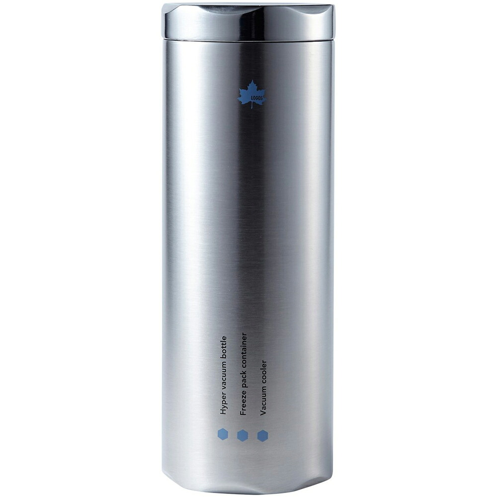 ロゴス LOGOS アウトドア 氷点下キープシリンダー 約600ml クーラー ボトル 水筒 タンブラー 真空断熱 保温 保冷 キャンプ BBQ バーベキュー 暑さ対策 熱中症対策 停電対策 81287600