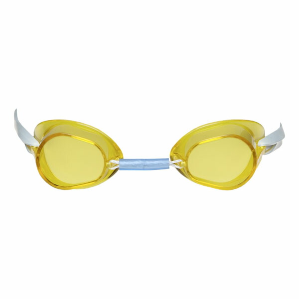 yellow swimming goggles