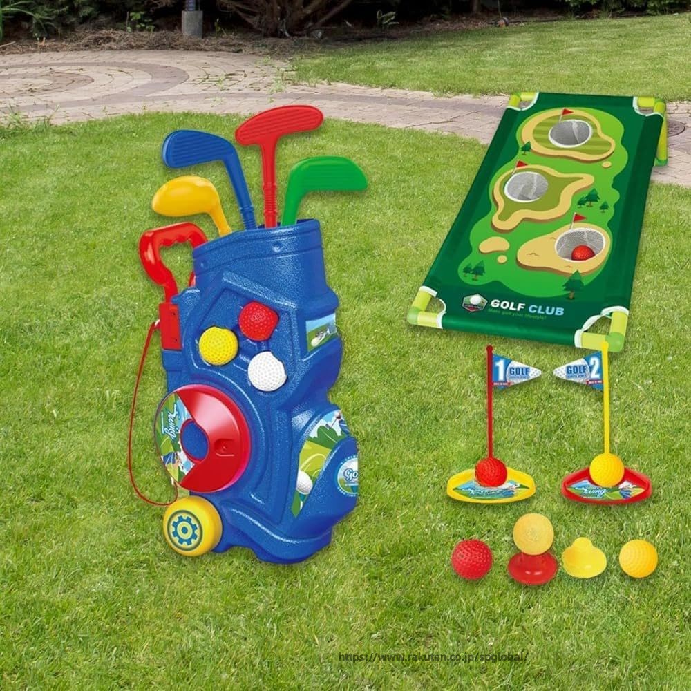 2歳から5歳 キッズゴルフセット 細密画ゴルフ手あそび 赤ちゃん用パター ちびっ子用野球クラブ 運動競技手あそび お坊っちゃん訓練を受ける書き割り 知育手あそび 運動すること収容能力養成 納める付き添い人ゴルフ 生まれ落ちる日差し上げ物