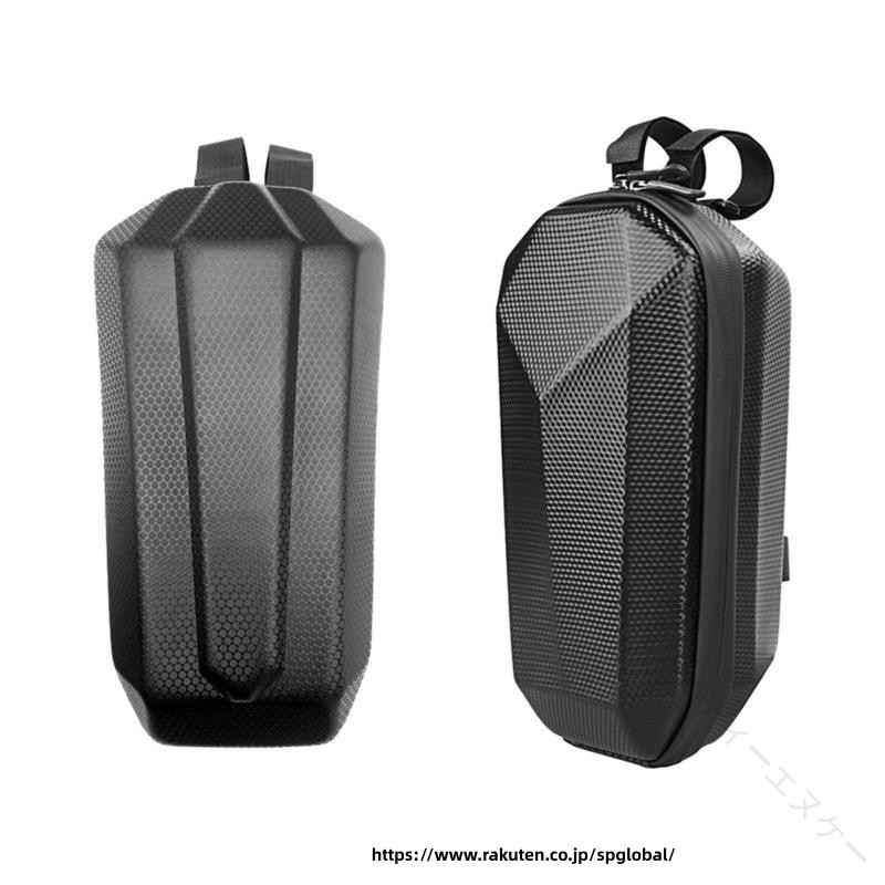 Electric Scooter Bag Hanging Pouch Zipper Closure Quick Release Multi-function Front Handlebar Bag Repair Kit Hard Shell Electric Kickboard Bag Case Storage Waterproof Resistant
