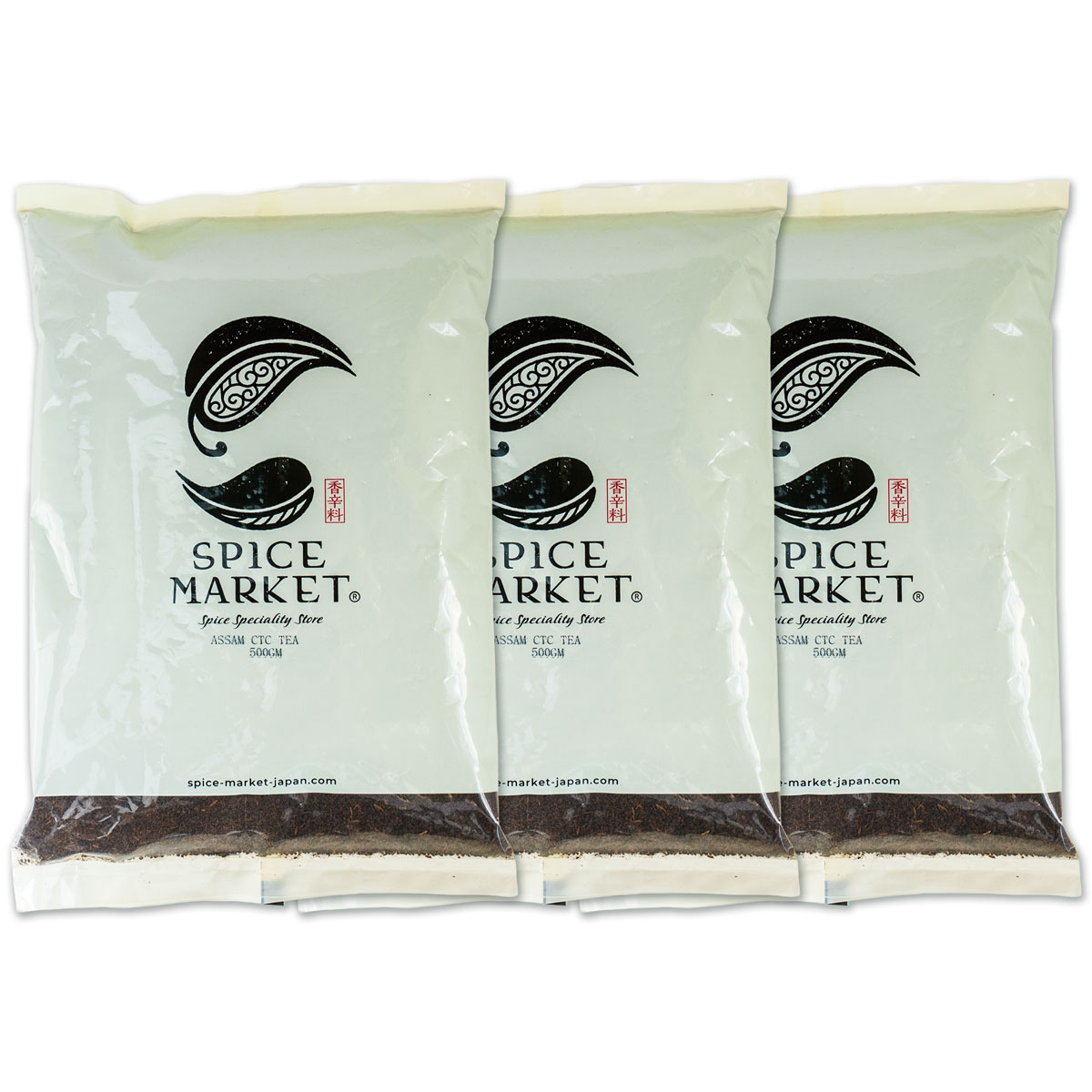 アッサムCTC 紅茶 チャイ インド産 茶葉 Assam Tea CTC ミルクティー用 (3kg(1kg3袋))