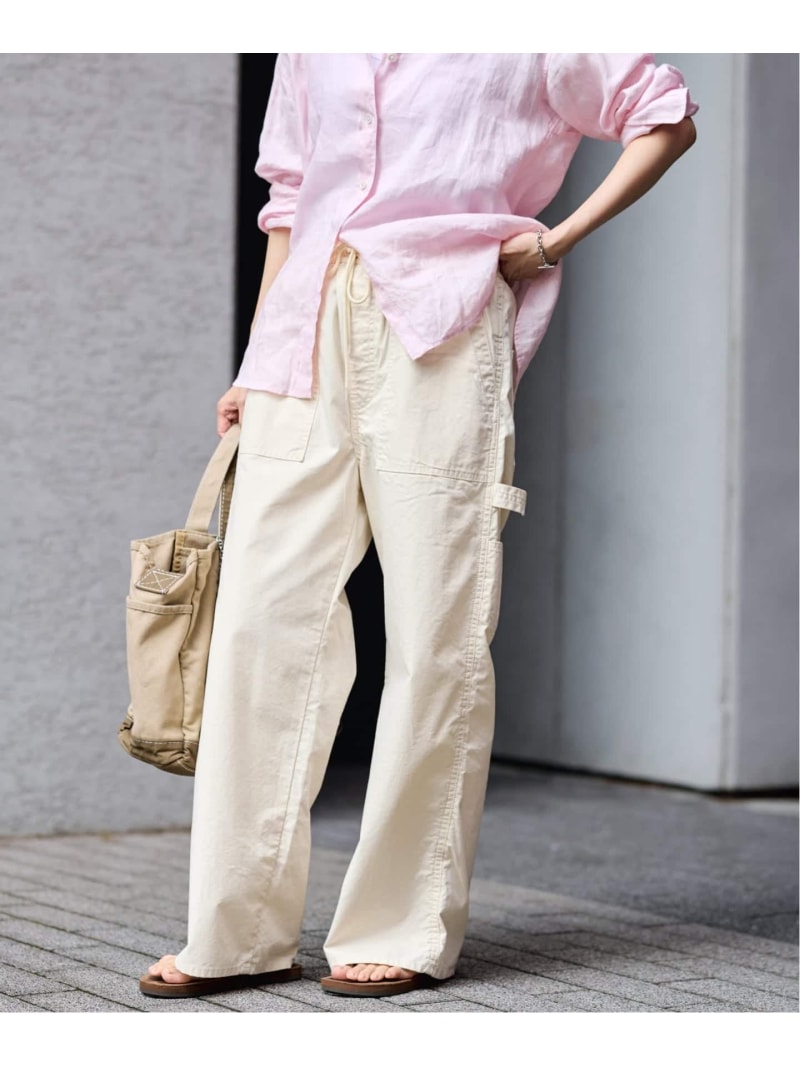 【SALE／30%OFF】≪洗える≫VATDYE OXイージーペインターパンツ FRAMeWORK フレームワーク パンツ その他のパンツ カーキグリーン ベージュ【RBA_E】【送料無料】[ Fashion]｜Spick＆Span
