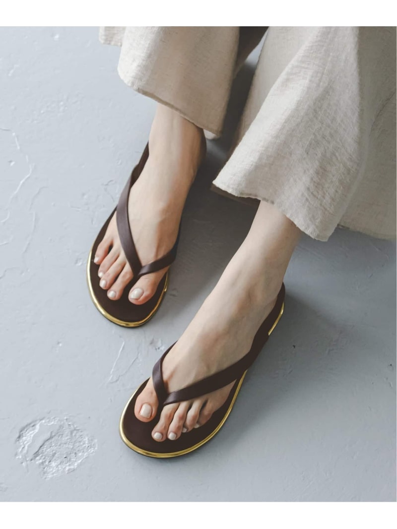 【SALE／30%OFF】LAOCOONTE/ラオコンテ トングサンダル NOBLE ノーブル シューズ・靴 サンダル ブラウン ブラック【RBA_E】【送料無料】[ Fashion]｜Spick＆Span
