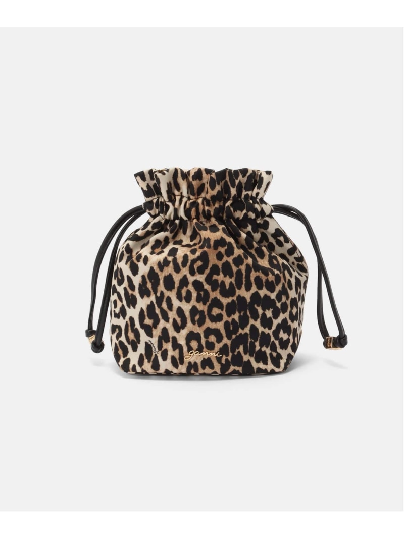 GANNI / ガニー Pouch Printed Nylon U by SPICK&SPAN ユーバイスピックアンドスパン バッグ その他のバッグ ブラック ブラウン【送料無料】[ Fashion] 24,156円