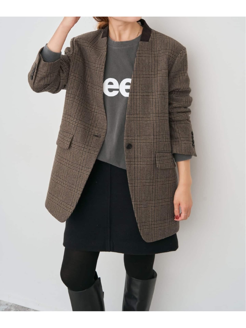 楽天市場】【SALE／40%OFF】ノーカラーリバーコート Spick & Span