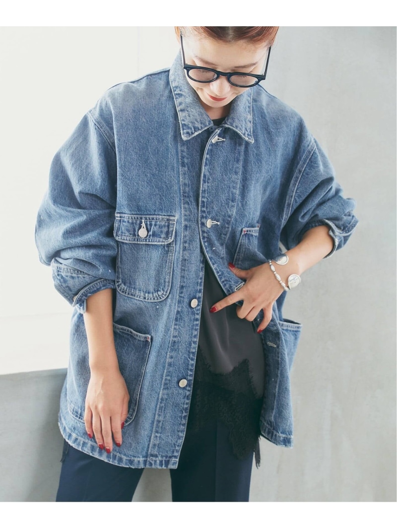 《別注 / 追加予約》RED CARD TOKYO / レッドカード トーキョー Chore Coat Spick & Span スピックアンドスパン ジャケット・アウター デニムジャケット ブルー【先行予約】*【送料無料】[ Fashion]｜Spick＆Span