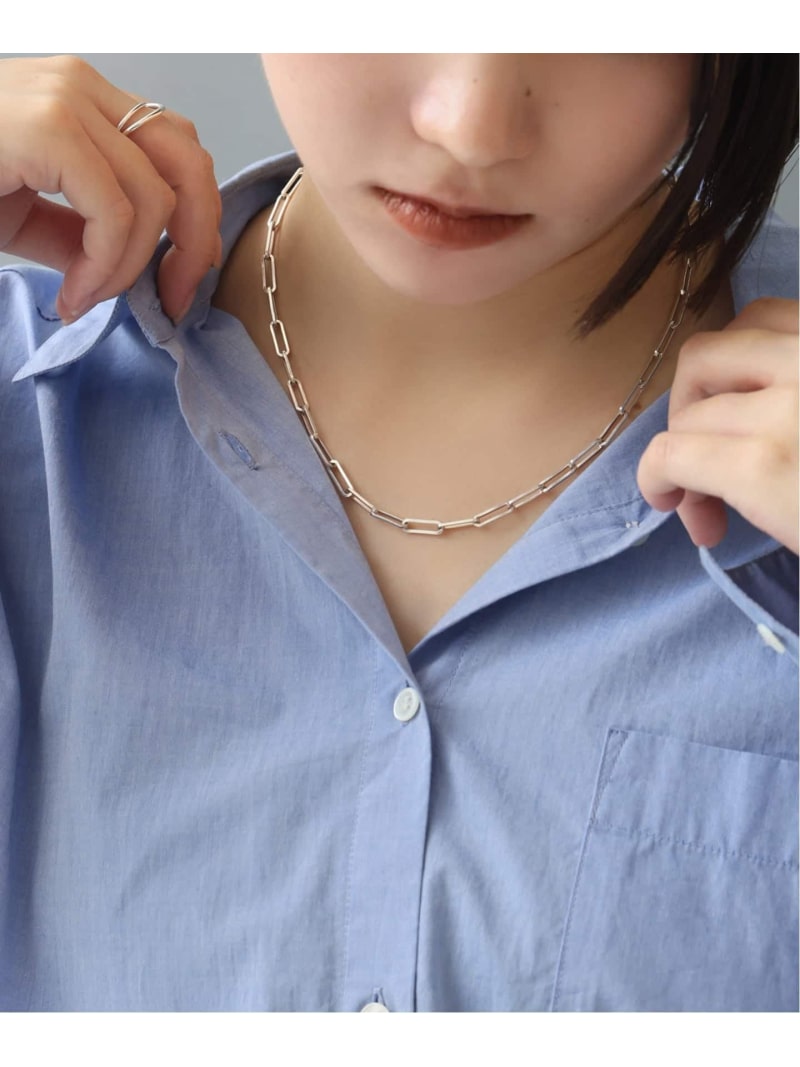 《予約》【SAMH by LILAS】アラメチェーン45cmネックレス SV Lilas スピックアンドスパン アクセサリー・腕時計 ネックレス シルバー【先行予約】*【送料無料】[ Fashion]