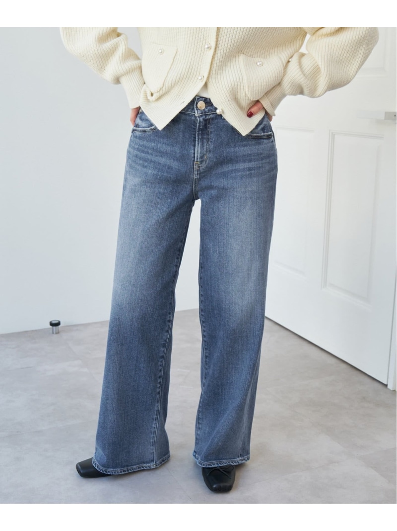 RED CARD TOKYO / レッドカード トーキョー 35th Anniversary Wide 26W10101 Spick & Span スピックアンドスパン パンツ ジーンズ・デニムパンツ ブルー ネイビー【送料無料】[ Fashion]