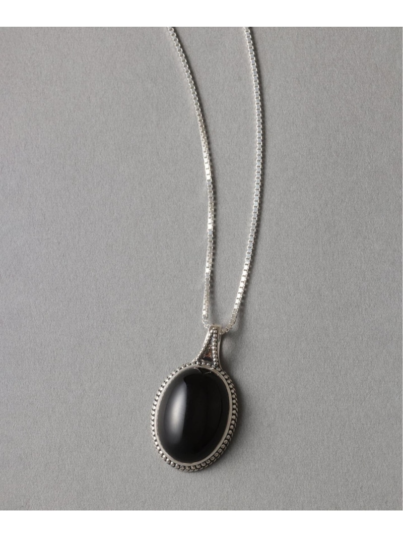 【SAMH by LILAS】オニキスネックレス SV Lilas スピックアンドスパン アクセサリー・腕時計 ネックレス シルバー【送料無料】[ Fashion]