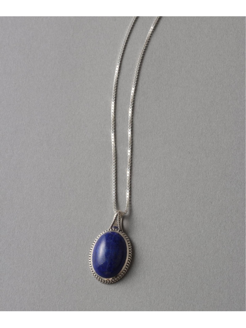 【SAMH by LILAS】ラピスラズリネックレス SV Lilas スピックアンドスパン アクセサリー・腕時計 ネックレス シルバー【送料無料】[ Fashion]｜Spick＆Span