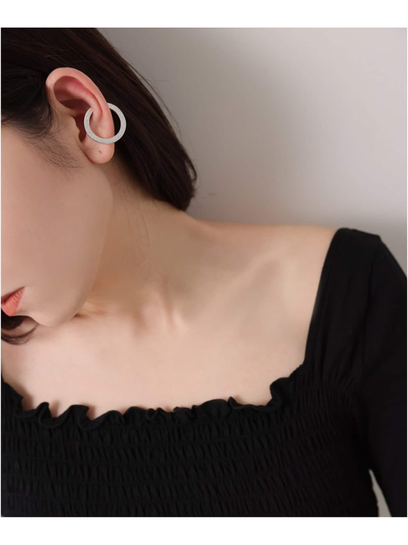 【SALE／30%OFF】【SAMH by LILAS】Wフェースフープイヤーカフ SV(片耳) Lilas スピックアンドスパン アクセサリー・腕時計 イヤリング・イヤーカフ シルバー【RBA_E】【送料無料】[ Fashion]｜Spick＆Span 7,307円