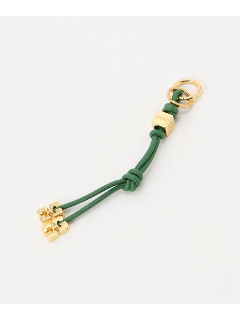 Ganni(ガニー) バッグチャーム キーホルダー バナナ ロゴ Banana Keyring（キーホルダー）｜GANNI（ガニー）の