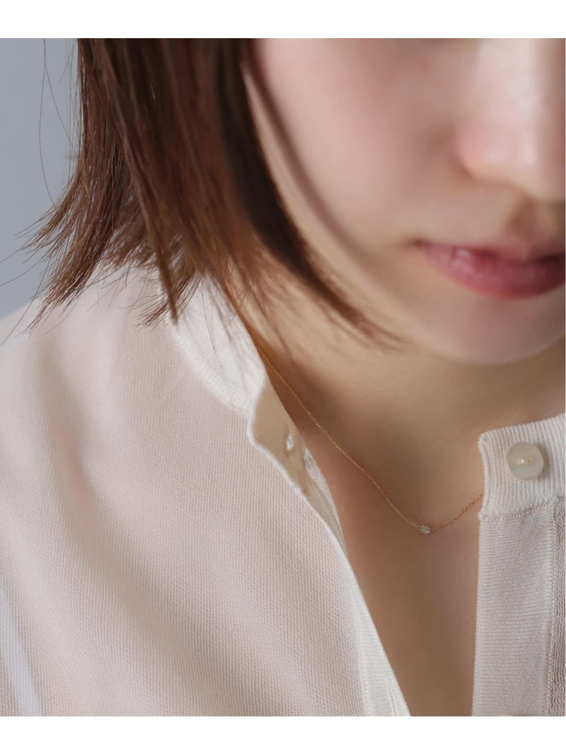 ダブルホールダイヤネックレス K18 Lilas スピックアンドスパン アクセサリー・腕時計 ネックレス ゴールド【送料無料】[ Fashion] 52,800円
