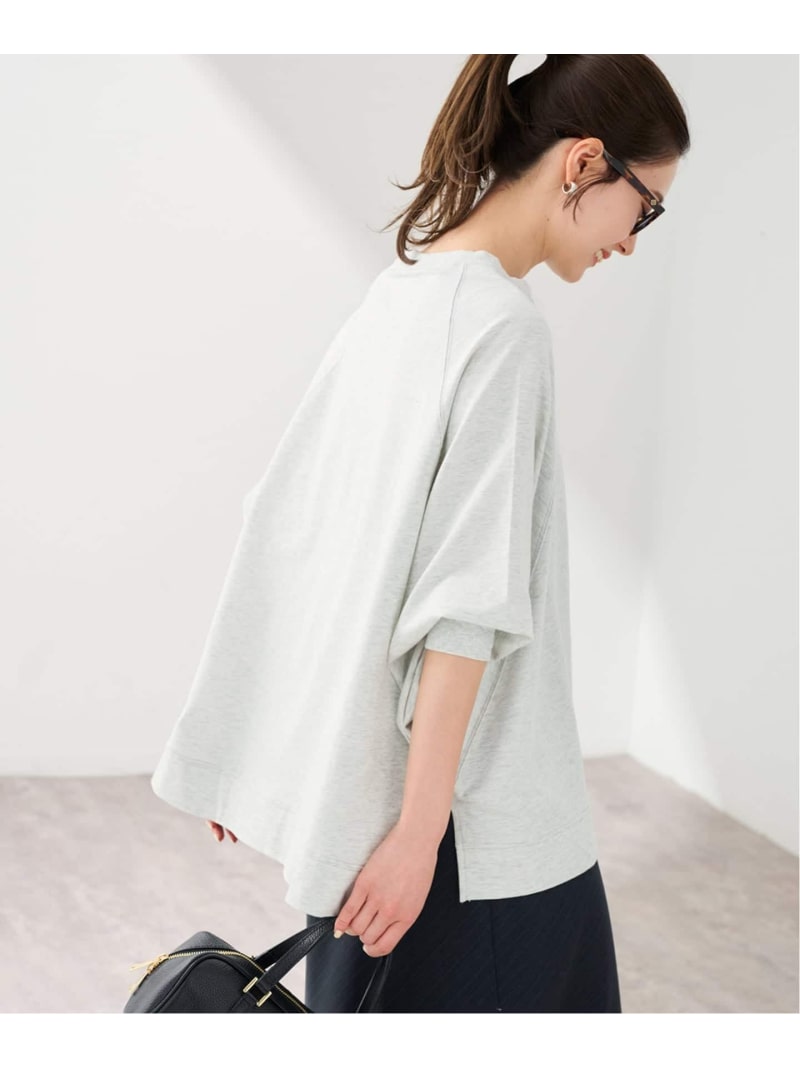 MEAN MACHINE AGE 別注ドルマンプルオーバー FRAMeWORK フレームワーク トップス カットソー・Tシャツ ベージュ グレー【送料無料】[ Fashion]
