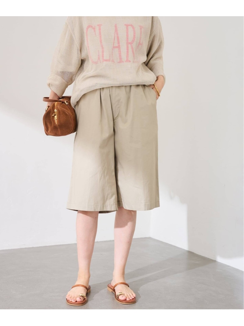 ALL AMERICAN KHAKIS 別注バミューダsea island po FRAMeWORK ひな形細工物 ズボン下 余分の物のズボン下 ベージュ【貨物輸送無料】[ Fashion]