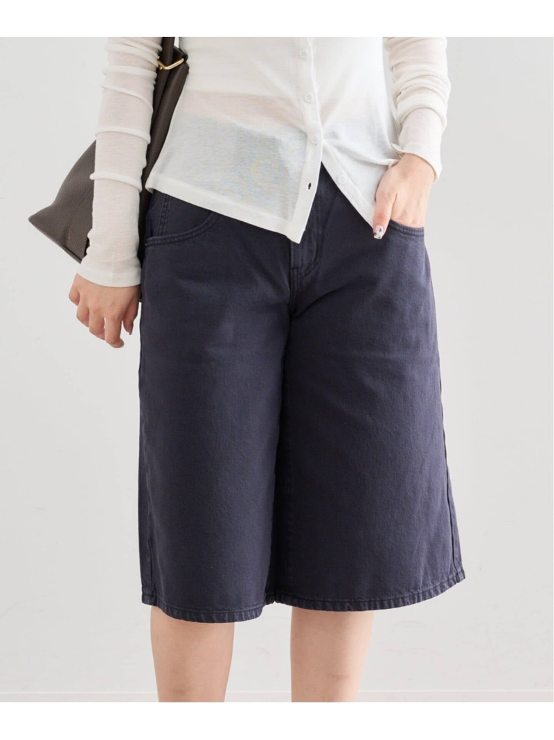 ≪予約≫LEVI'S/リーバイス SUPER BAGGY JORT U by SPICK&SPAN ユーバイスピックアンドスパン パンツ その他のパンツ ブラック ブルー【先行予約】*【送料無料】[ Fashion]